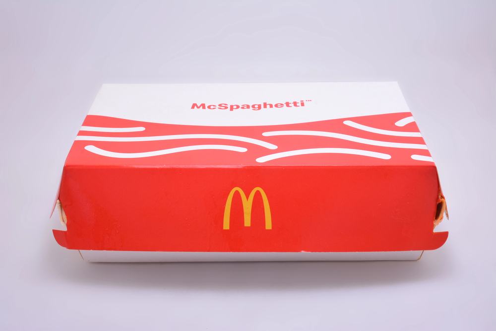 Manila September Mcdonalds Mcspaghetti September 2021 Manila Philippines — Stock Photo, Image