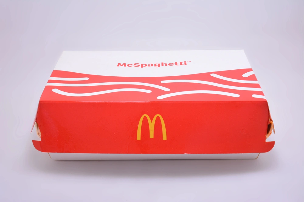 Manila September Mcdonalds Mcspaghetti September 2021 Manila Philippines — Stock Photo, Image