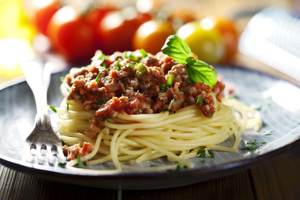 Spaghetti bolognese — Stock Photo, Image