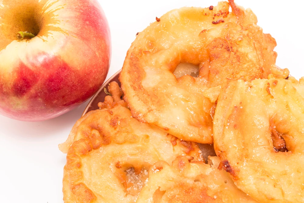 Fried apples — Photo