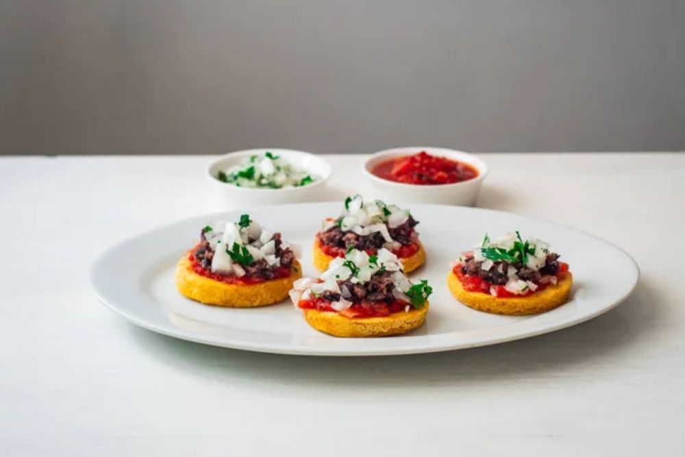 Sopes also known as Picadita, Traditional Mexican Dish Tha