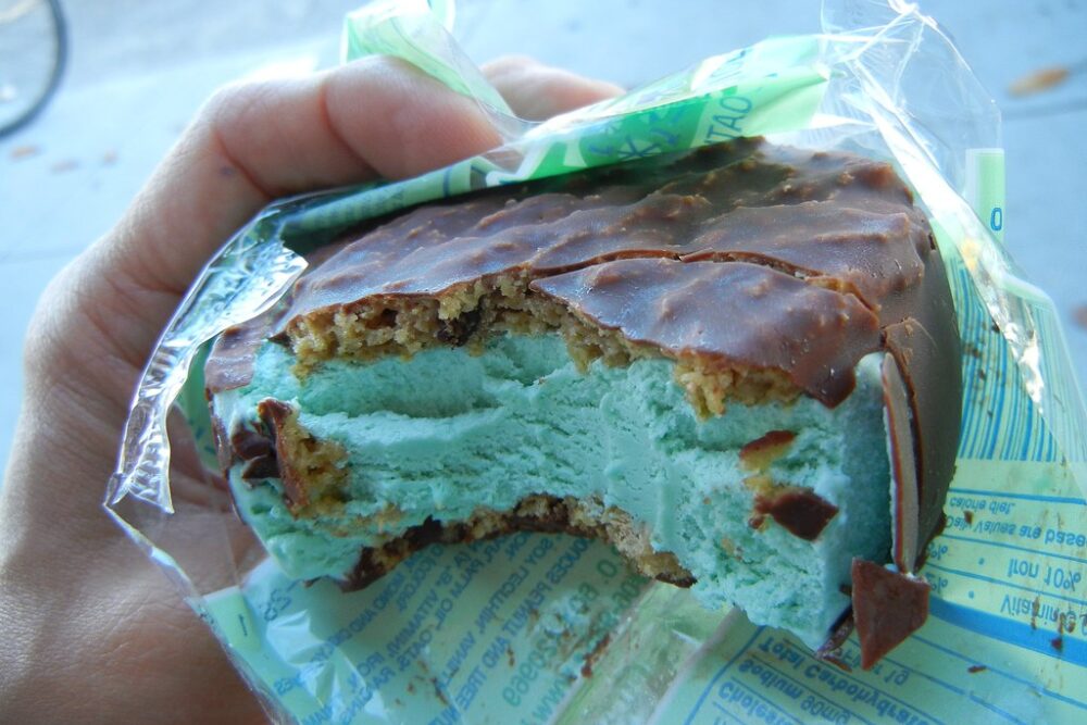 Its It mint chip ice cream sandwich | by rikomatic