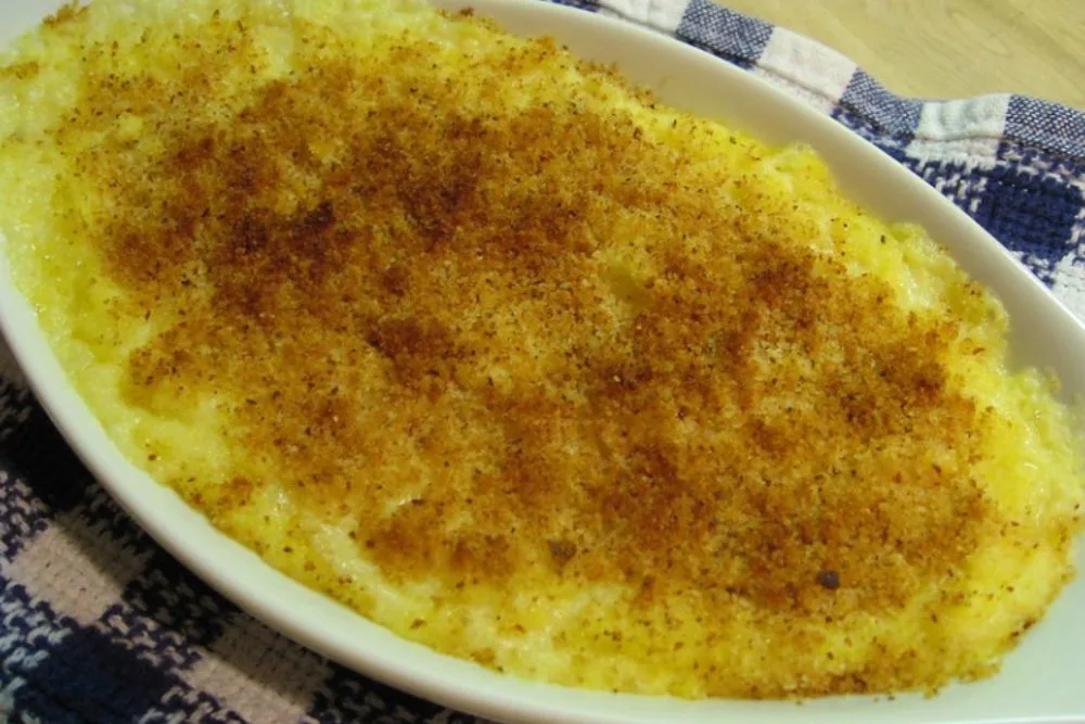 Cheese grits gratinée | by letouj