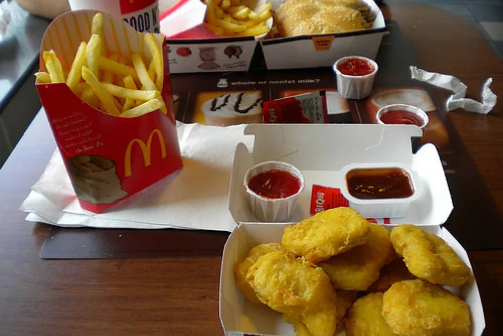 Chicken McNuggets and French Fries | Some chicken mcnuggets … | Flickr