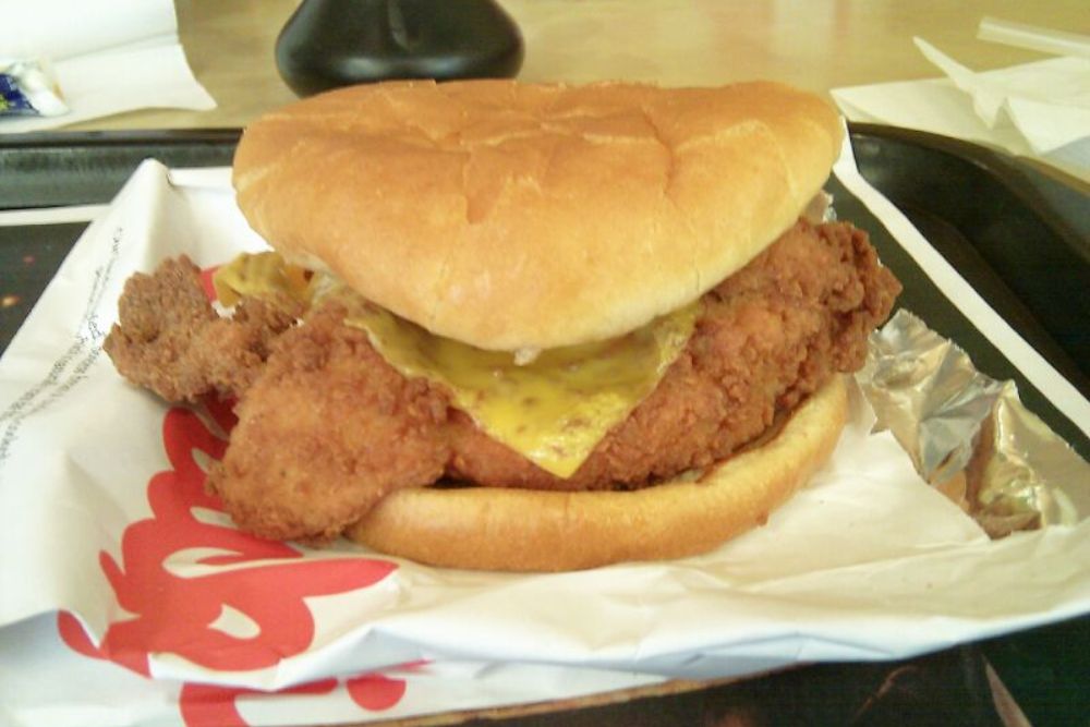 Chick-fil-A Chicken Sandwich @ Chick-fil-A | Spotted on Food… | Flickr