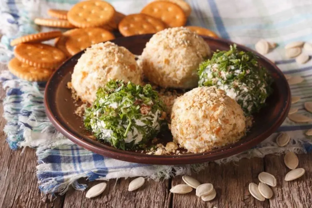 Everything Bagel Cheese Balls