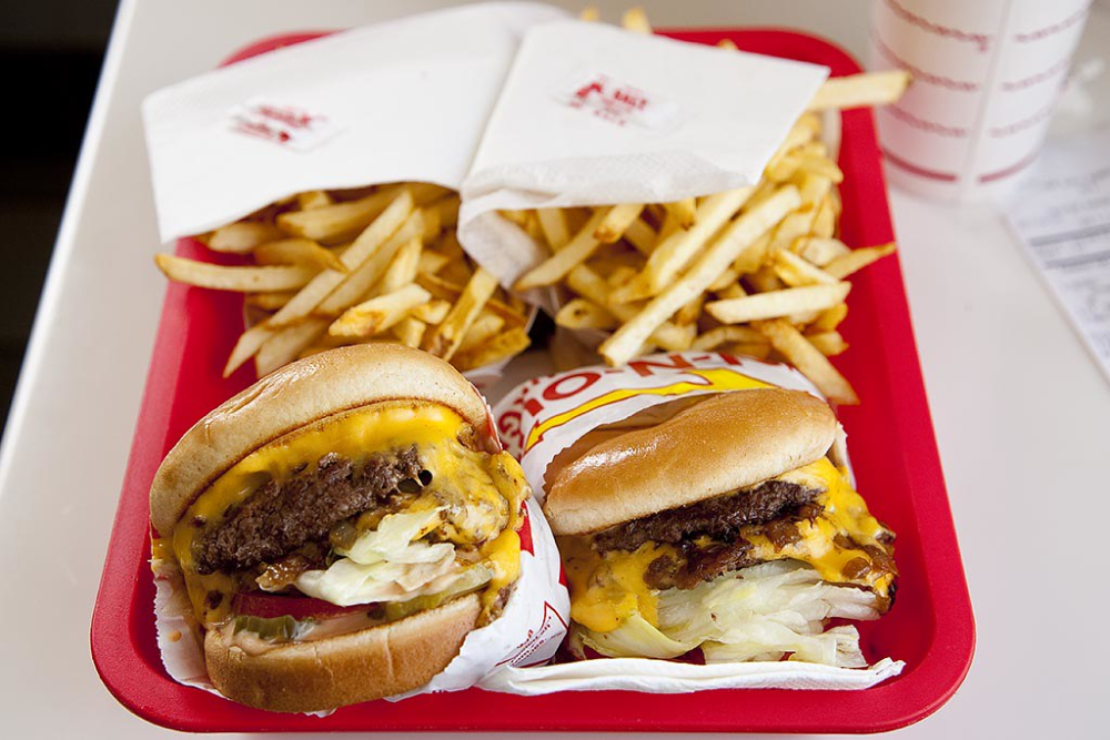 Two In-N-Out Double-Double's and Fries | by pointnshoot