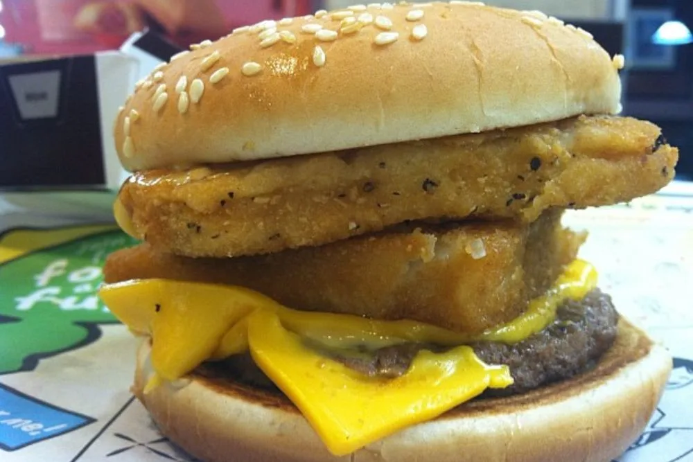nofilter greedy shit I do land sea air burger #mcdonalds … | Flickr