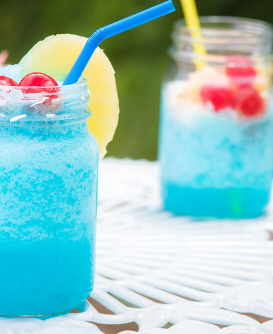 Blue Cocktail Drink — Stock Photo, Image