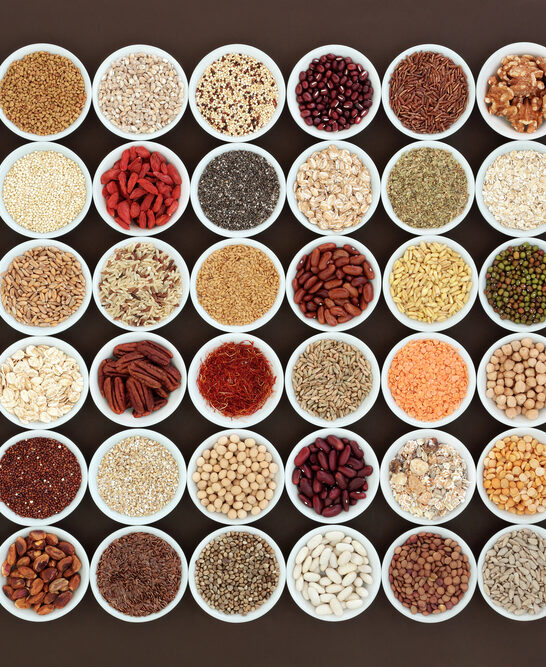 Healthy Dried High Fiber Food — Stock Photo, Image