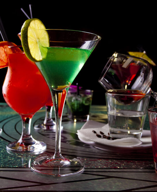 Colorful cocktails — Stock Photo, Image