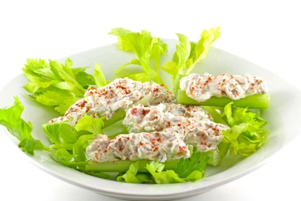 Cream Cheese Stuffed Celery — Photo