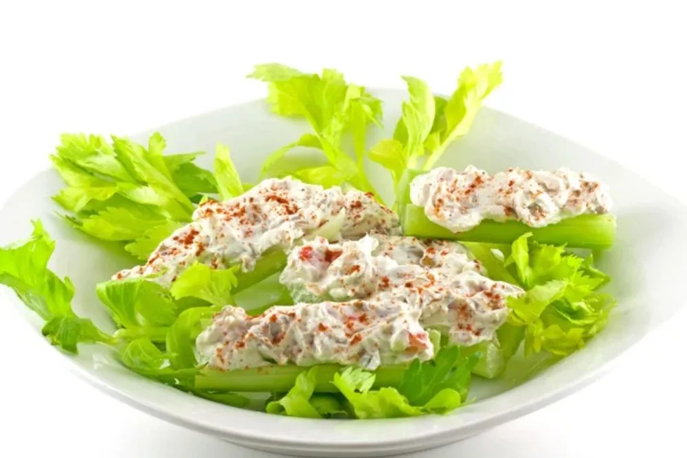 Cream Cheese Stuffed Celery — Photo