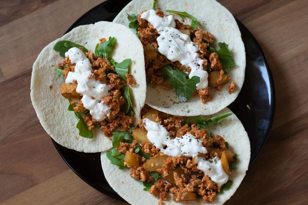 Chorizo Breakfast Tacos | Recipe at www.thehooteats.com/2015… | Flickr