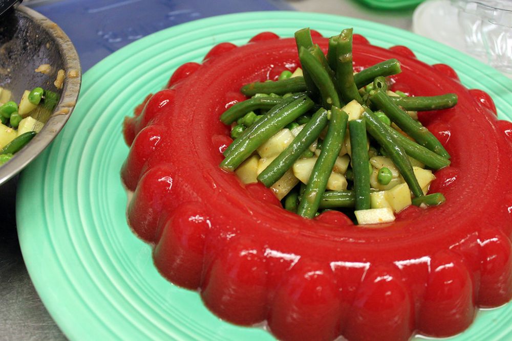 Tomato aspic | Judy's tomato aspic was one of the few dishes… | Flickr