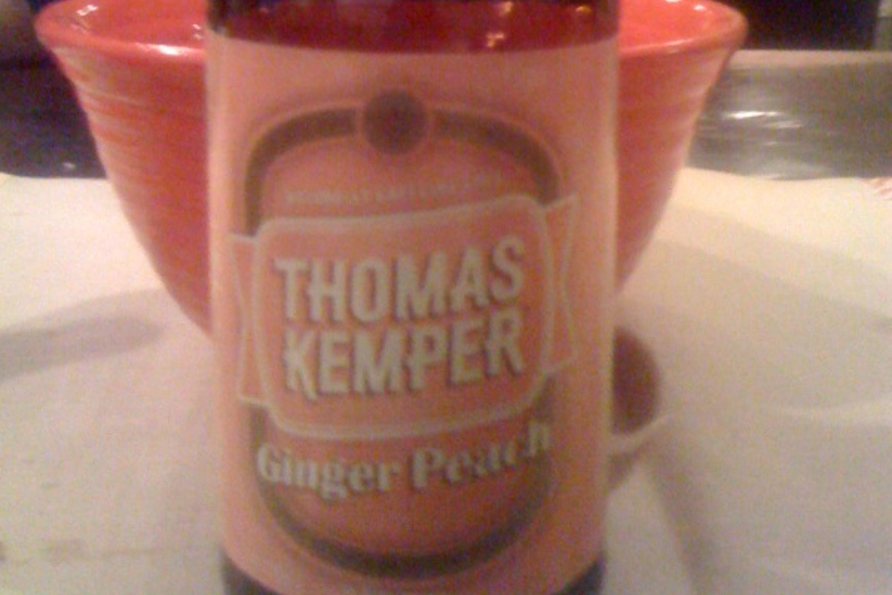 alt="Weird Soda: Thomas Kemper Ginger Peach | Guzzle & Nosh | Flickr"