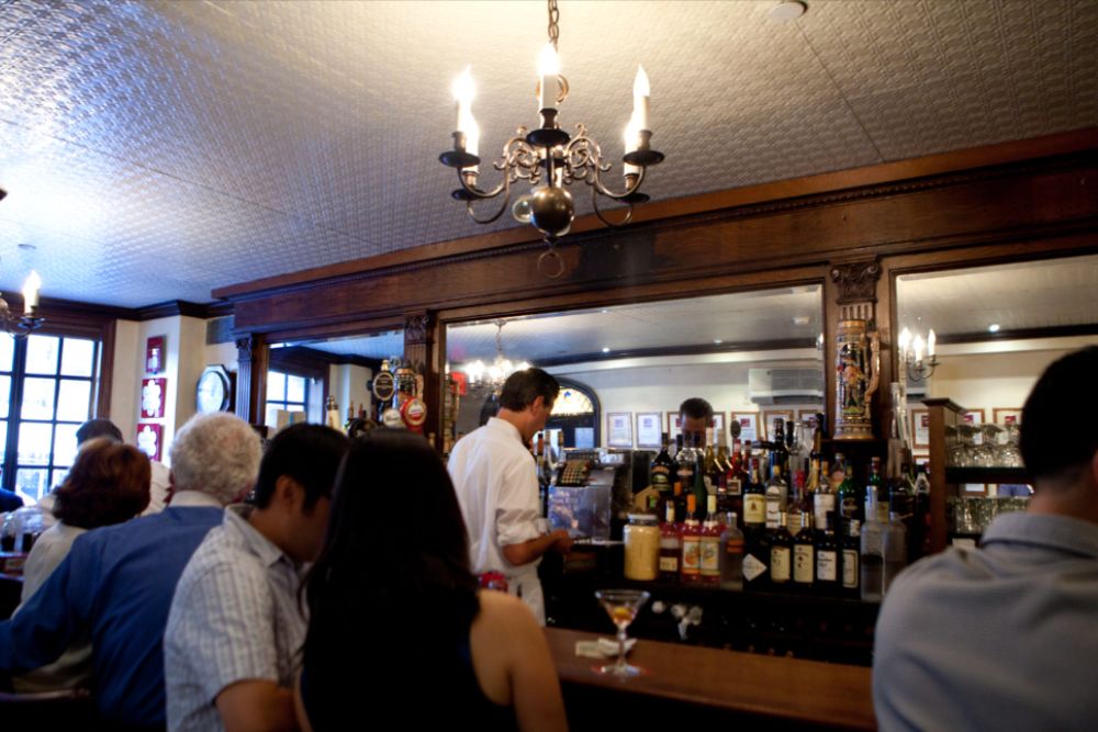At the bar of Peter Luger | by thewanderingeater