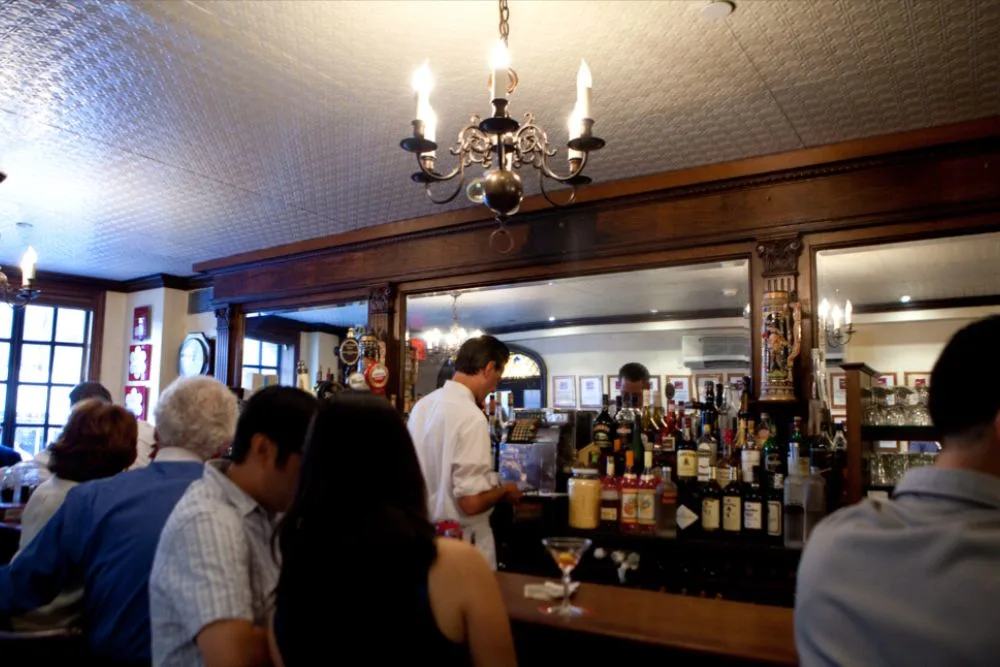At the bar of Peter Luger | by thewanderingeater
