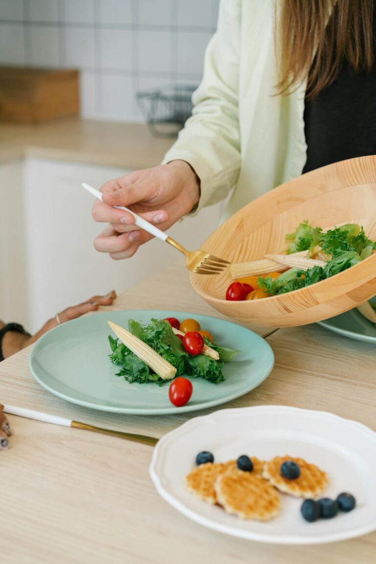 Healthy meal preparation at home, reflecting how specialized weight loss foods fit into everyday routines and long term habits.