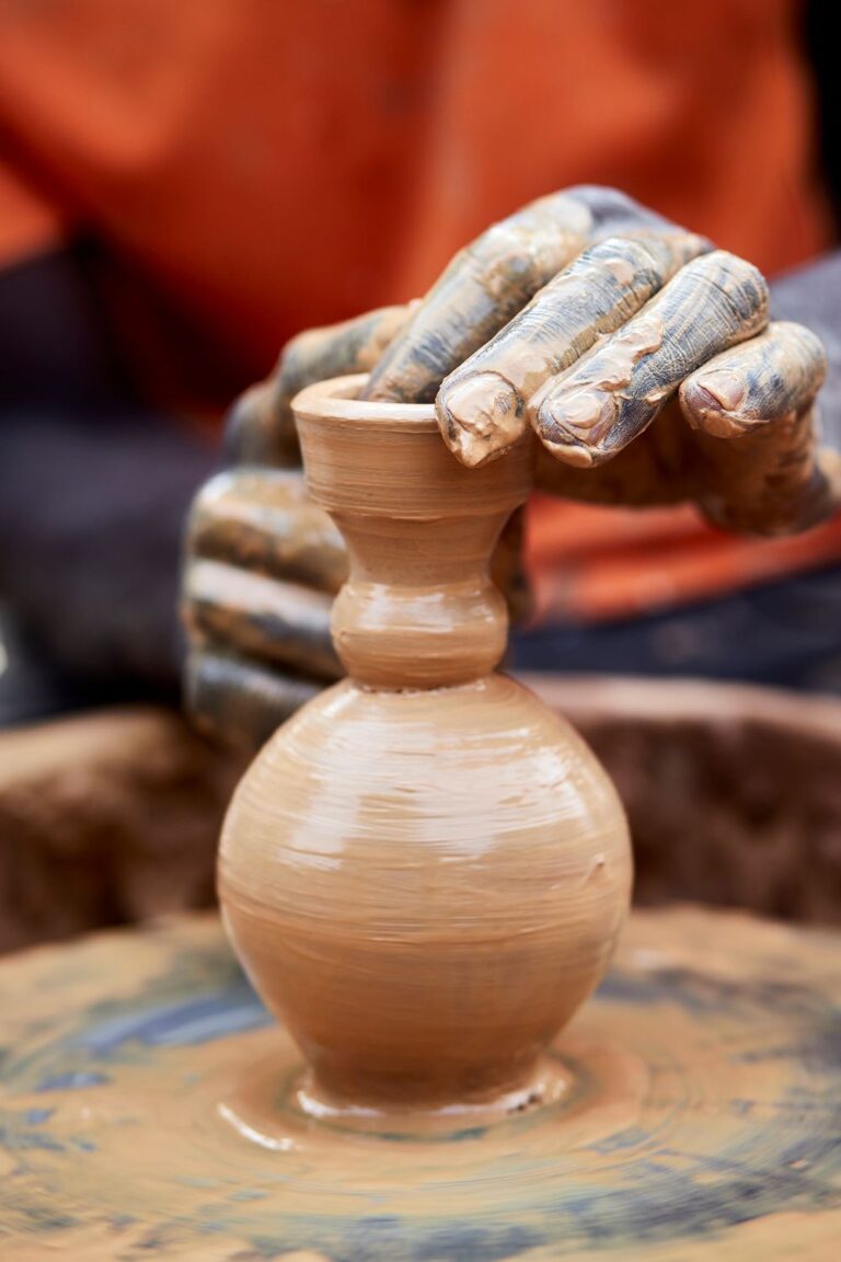 Learning pottery on a wheel is one of many fun things to learn when trying a new creative hobby.