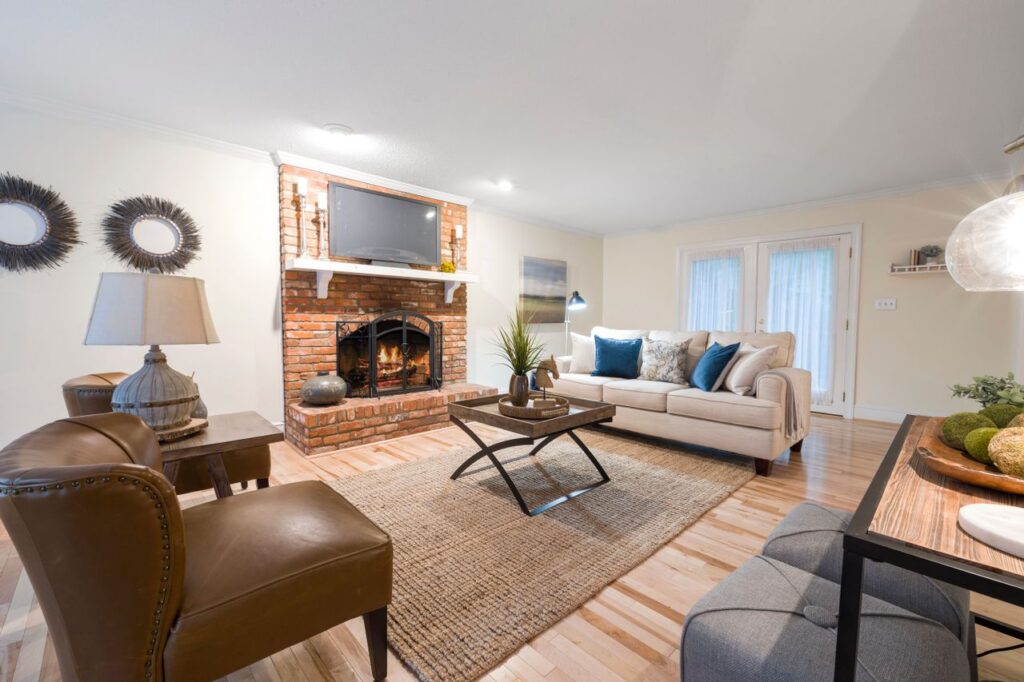 3D furniture visualization can help homeowners preview furniture placement and room design before buying.