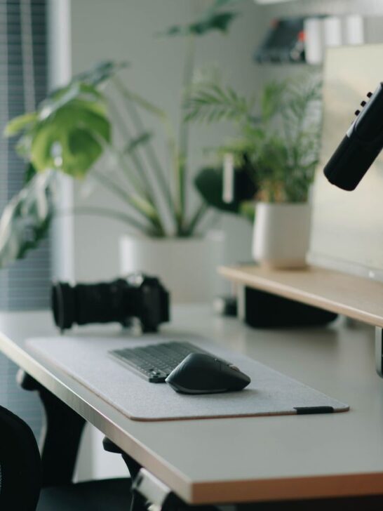 Create a comfortable home workspace setup with simple tips for choosing your desk, chair, lighting, and storage.